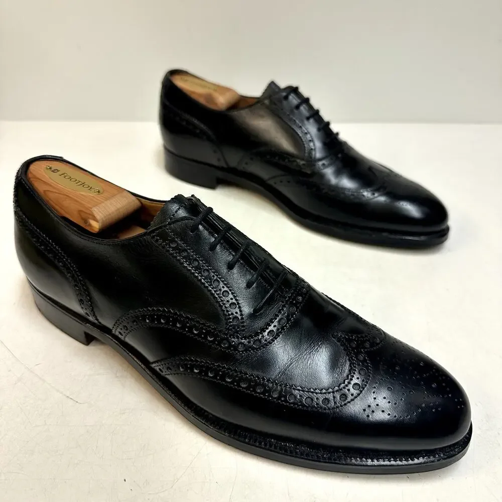 EUC Crockett & Jones x Carroll & Co. Wingtip Oxford Made in England 317 US 9 B